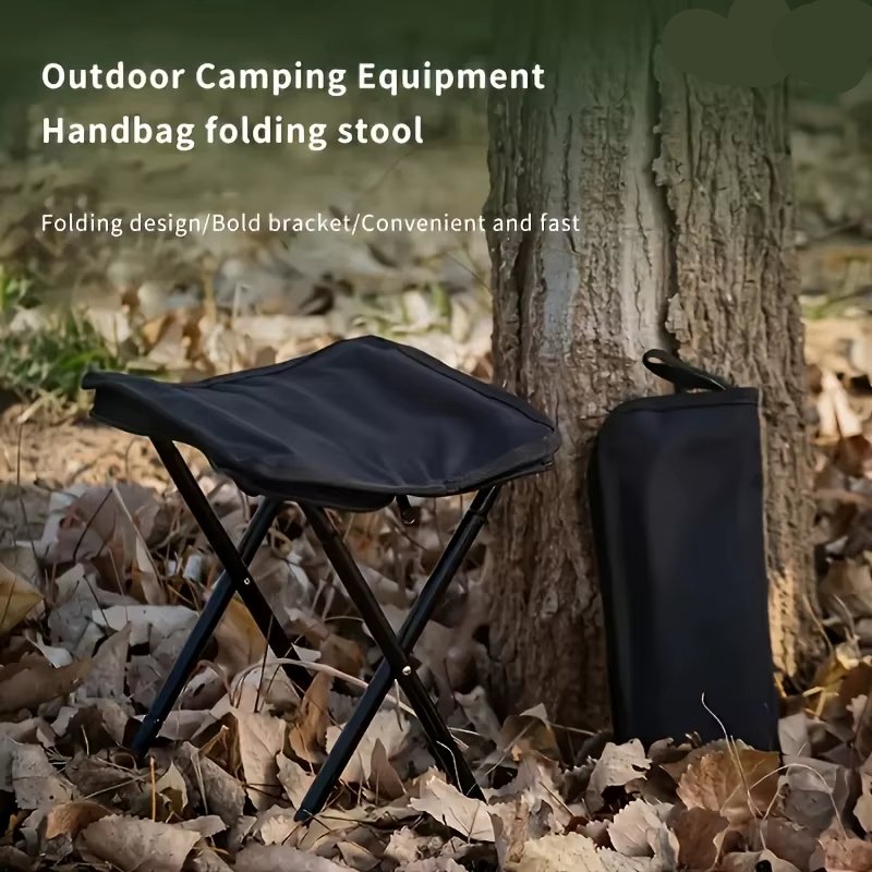 Portable multifunctional outdoor picnic camping folding chair, ultra light fishing stool, travel stool, fishing accessories Portable multifunctional outdoor picnic camping folding chair, ultra light fishing stool, travel stool, fishing accessories