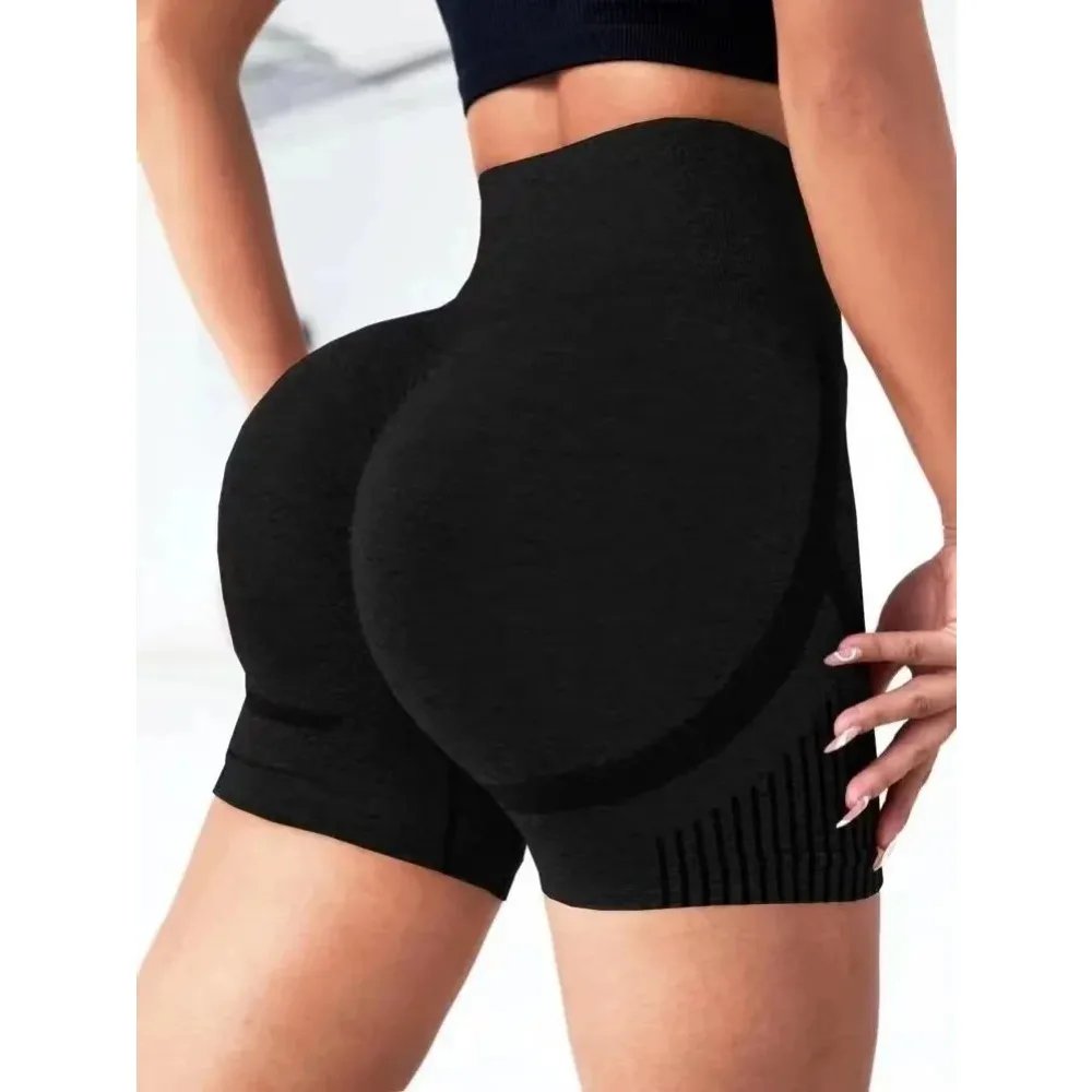 Rocklon 1Pcs Women Yoga Shorts High Waist Workout Shorts Fitness Yoga Lift Butt Fitness Ladies Yoga Gym Running Short Pants Sportswear