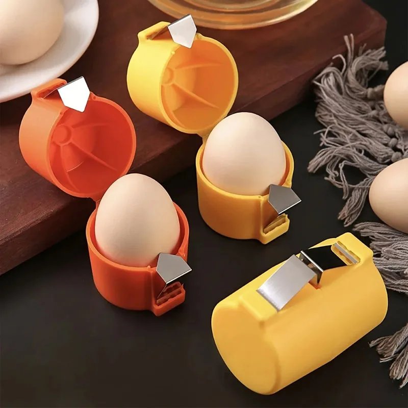 Rocklon egg Shell Opener Egg Beater Separator Household Kitchen Baking Tools Kitchen Tools Portable Egg Opening Machine Quick