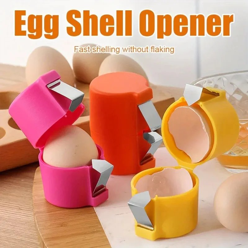 Rocklon egg Shell Opener Egg Beater Separator Household Kitchen Baking Tools Kitchen Tools Portable Egg Opening Machine Quick
