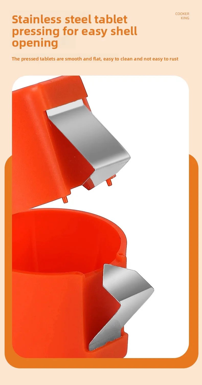 Rocklon egg Shell Opener Egg Beater Separator Household Kitchen Baking Tools Kitchen Tools Portable Egg Opening Machine Quick