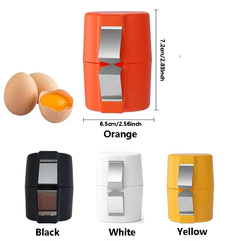 Rocklon egg Shell Opener Egg Beater Separator Household Kitchen Baking Tools Kitchen Tools Portable Egg Opening Machine Quick