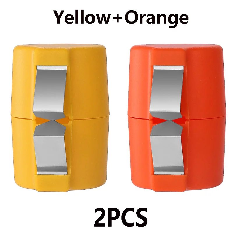 2Pcs-Yellow Orange