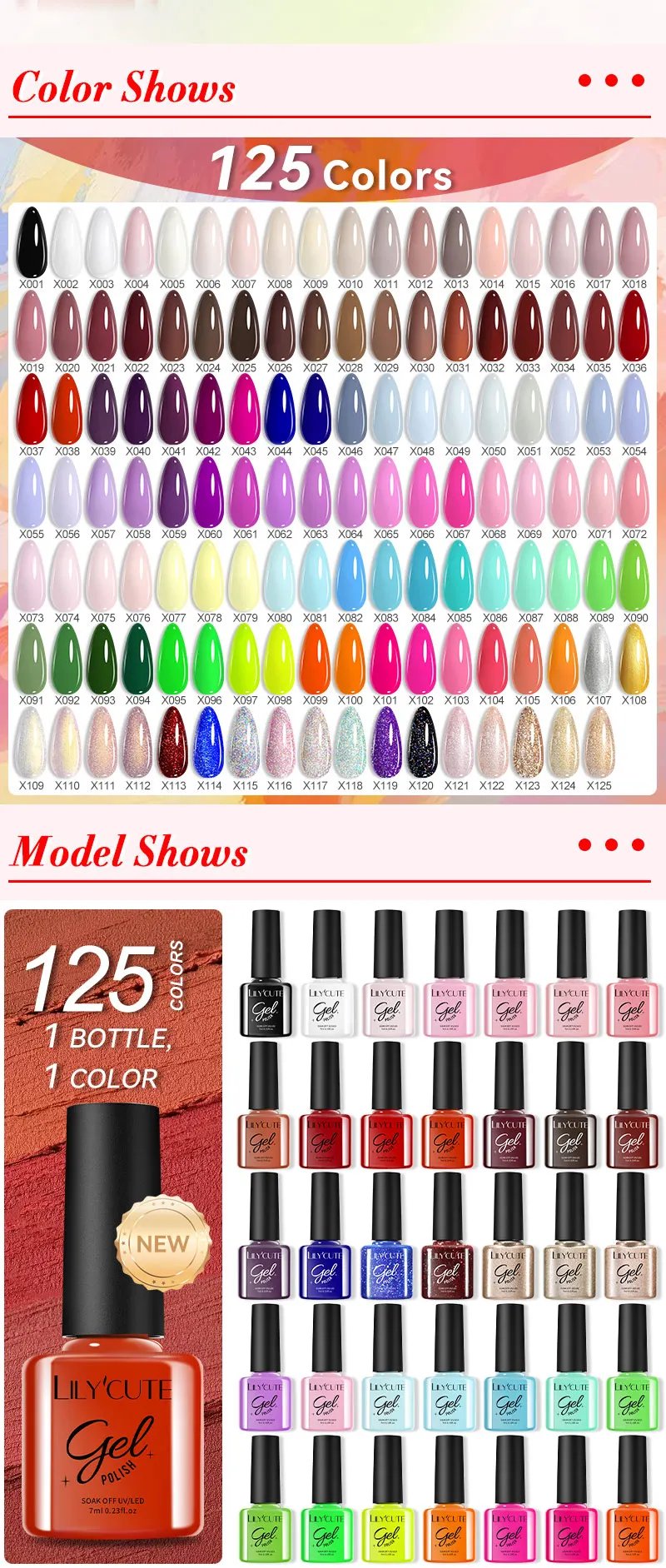 Rocklon 6Pcs/set 7ml Coffee Series Gel Nail Polish Kit 125 Colors Manicure Semi Permanent Soak Off UV Nail Art Gel Varnish Rocklon 6Pcs/set 7ml Coffee Series Gel Nail Polish Kit 125 Colors Manicure Semi Permanent Soak Off UV Nail Art Gel Varnish