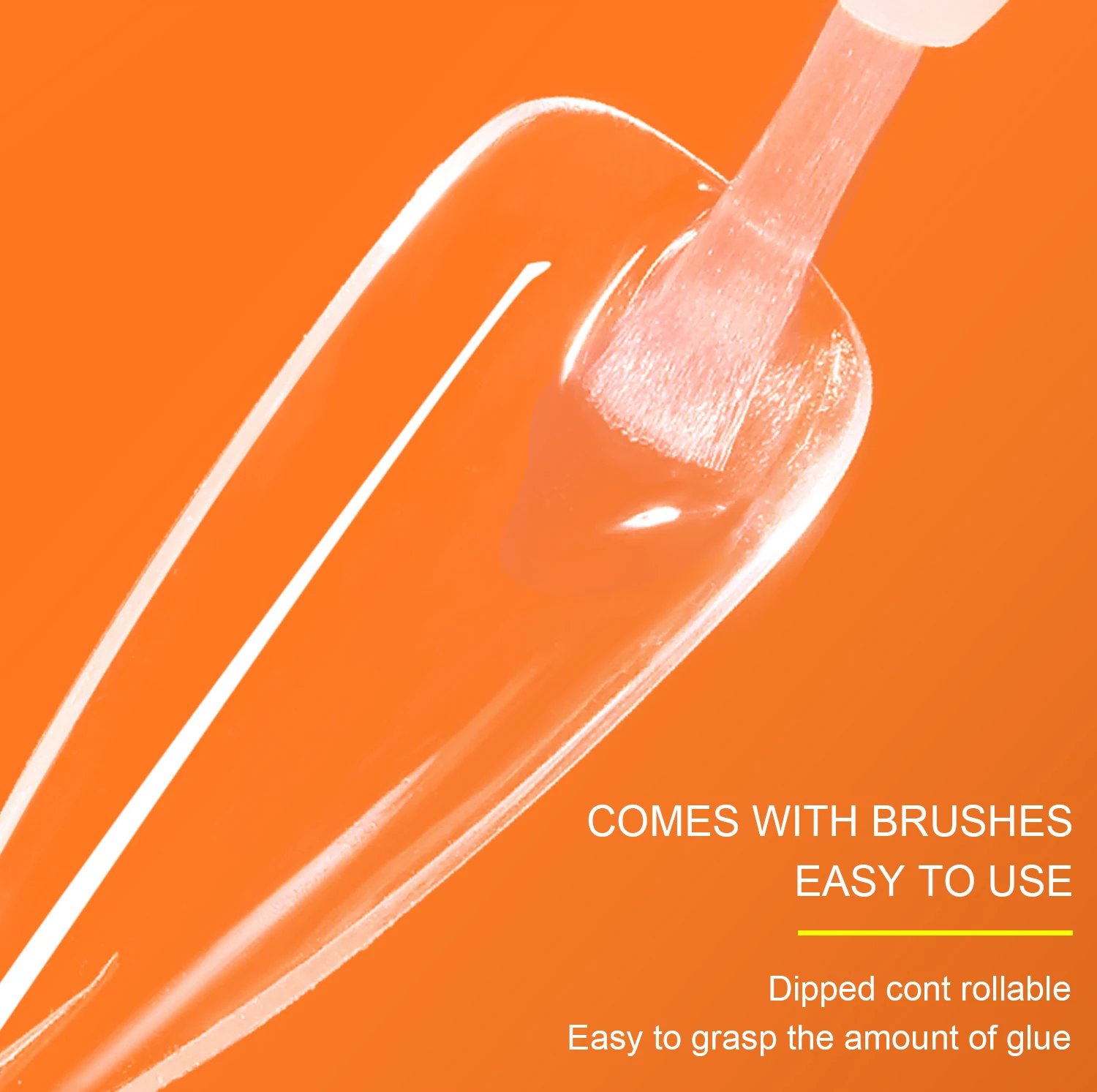 Rocklon 7g Super Strong Nail Glue For False Nail Tips, Acrylic Nails,Press On Nails,Fake Nails Art Decoration Lasting Adhesion