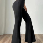 Rocklon Women's High Waist Legging Tummy Control Bootcut Workout High Waist Bell Bottom Pants 4-Way-Stretch Athleisure  Pants