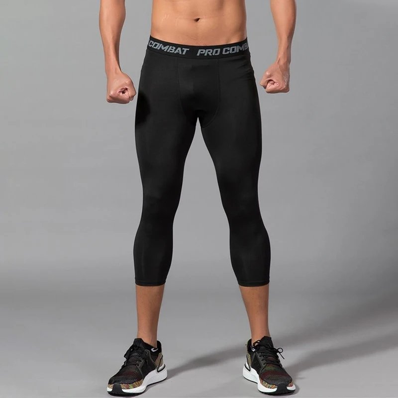 Rocklon Cool Dry Leggings Sports Baselayer Running Tights Athletic Workout Active Shorts Mens Compression Pants Tights