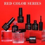 Rocklon 7ml Wine Red Gel Nail Polish Long-Lasting French Style Gel Nail Supplies For Manicure DIY Design Nail Art Varnish - Image 6