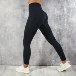 Rocklon Yoga Fitness Women Leggings High Waist Tights with Pocket Gym Workout Running Stretchy Sexy Butt Liftting Casual Skinny Pants - Image 3