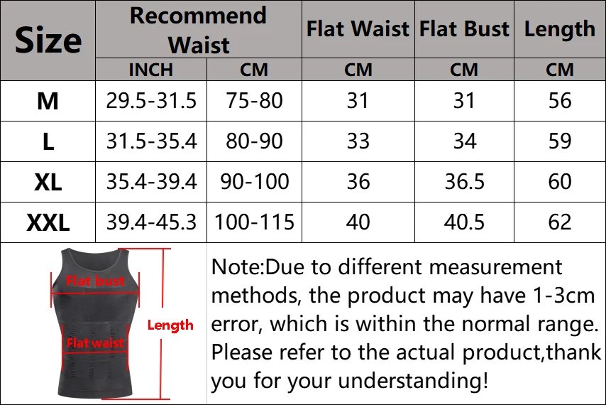 Rocklon Men Body Shaper Slimming Compression Vest Undershirt Seamless Waist Trainer Tank Top Belly Control Weight Loss Shapewear