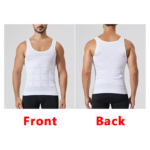 Rocklon Men Body Shaper Slimming Compression Vest Undershirt Seamless Waist Trainer Tank Top Belly Control Weight Loss Shapewear - Image 3