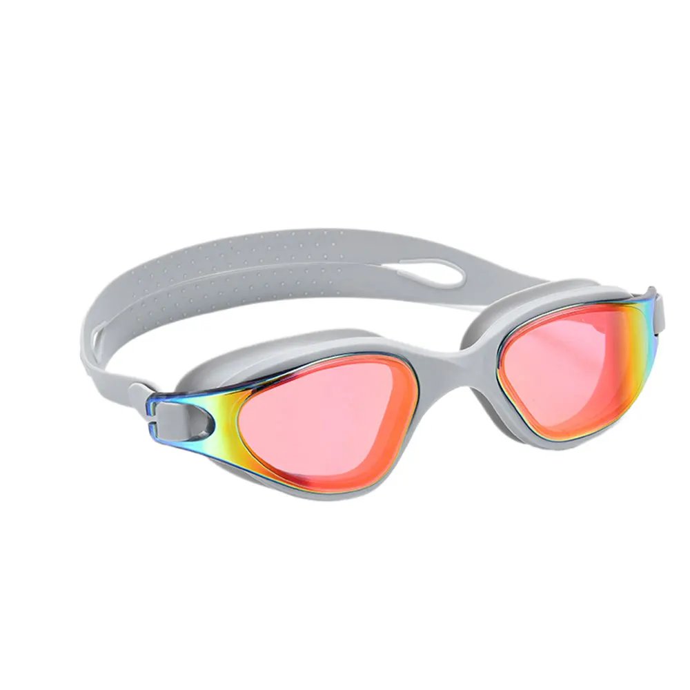 Unisex Adult Swimming Goggles – Anti-Fog Swim Glasses for Men & Women – Adjustable Silicone Waterproof Professional Swim Eyewear