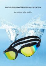 Unisex Adult Swimming Goggles – Anti-Fog Swim Glasses for Men & Women – Adjustable Silicone Waterproof Professional Swim Eyewear - Image 4