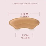 Rocklon 8-Pack Heel Pads for Too Big Shoes Self-Adhesive Heel Protectors Cushion Inserts Improve Fit Comfort Prevent Slippage Blisters - Image 4