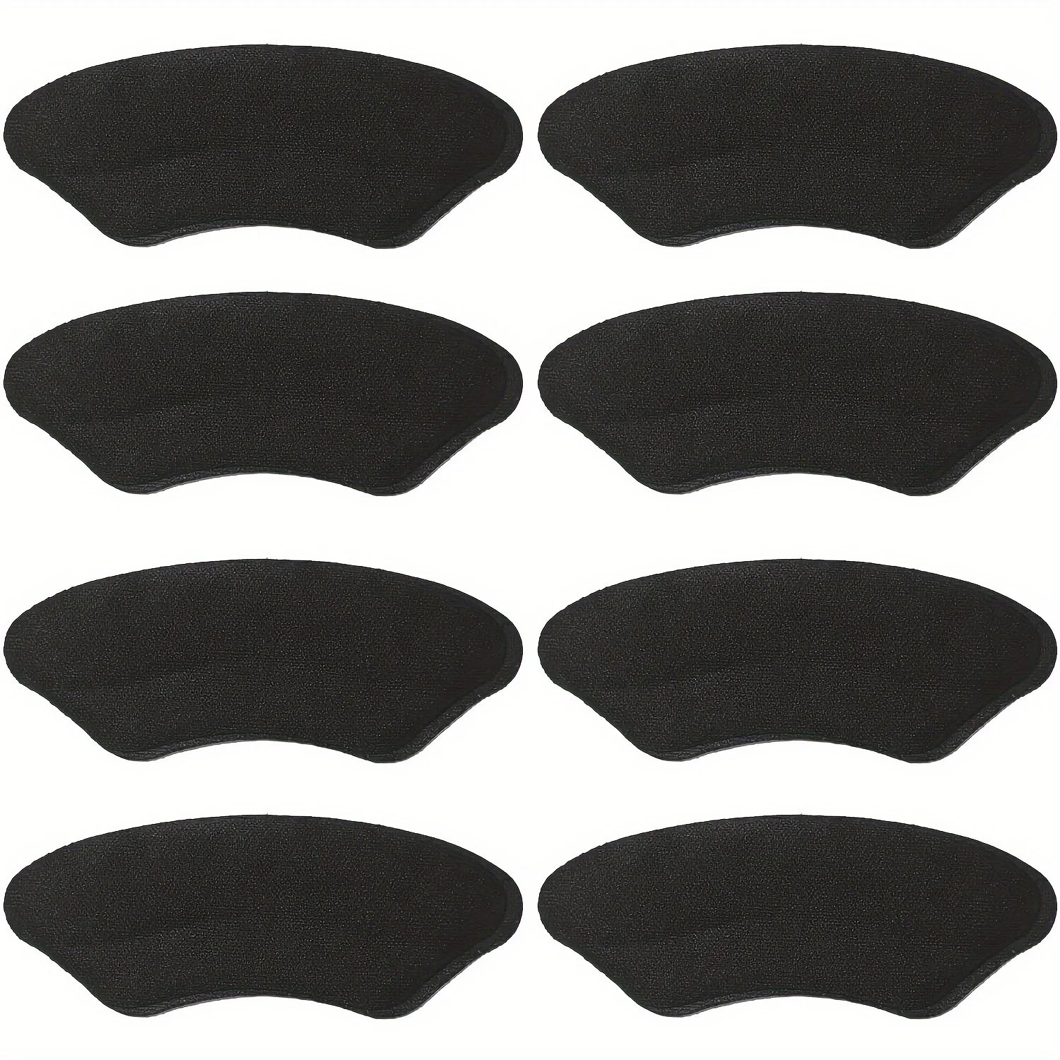 Rocklon 8-Pack Heel Pads for Too Big Shoes Self-Adhesive Heel Protectors Cushion Inserts Improve Fit Comfort Prevent Slippage Blisters