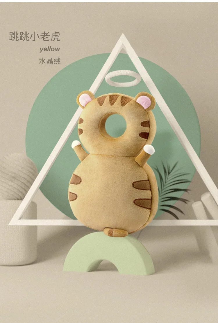 Rocklon 1-3T Toddler Baby Head Protector Safety Pad Cushion Back Prevent Injured Angel Bee Cartoon Security Pillows Protective Headgear