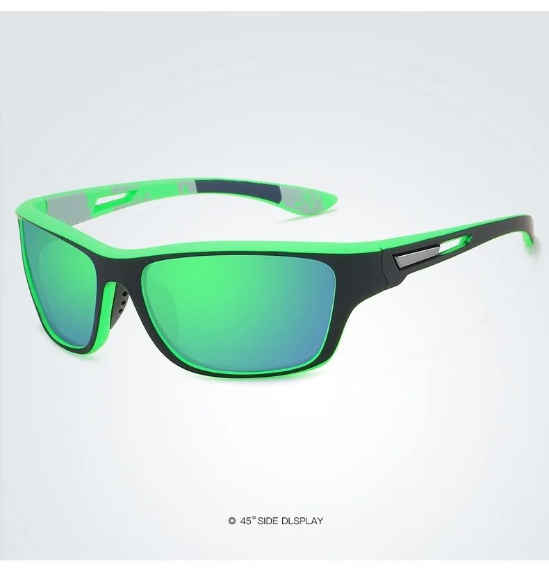 Men's Polarized Fishing Sunglasses With Glasses Chain For Men Women Driving Hiking Sun Glasses Fishing Eyewear