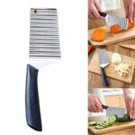 Stainless Steel Potato Chip Slicer Dough Vegetable Fruit Crinkle Wavy Slicer Knife Potato Cutter Chopper French Fry Maker Tool - Image 4