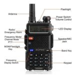 Baofeng UV-5R USB Lange Afstand Dual Band Ham Amateur Met Vhf Uhf Fm CB 128CH 2200mAh portable Handheld long range Two Way Radio - Image 3