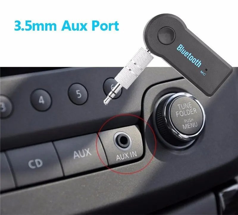 Aux Car Bluetooth 5.0 Receiver 3.5mm 3.5 AUX Jack Stereo Music Audio Car Transmitter Speaker Amplifier Wireless Adapter with Mic Aux Car Bluetooth 5.0 Receiver 3.5mm 3.5 AUX Jack Stereo Music Audio Car Transmitter Speaker Amplifier Wireless Adapter with Mic