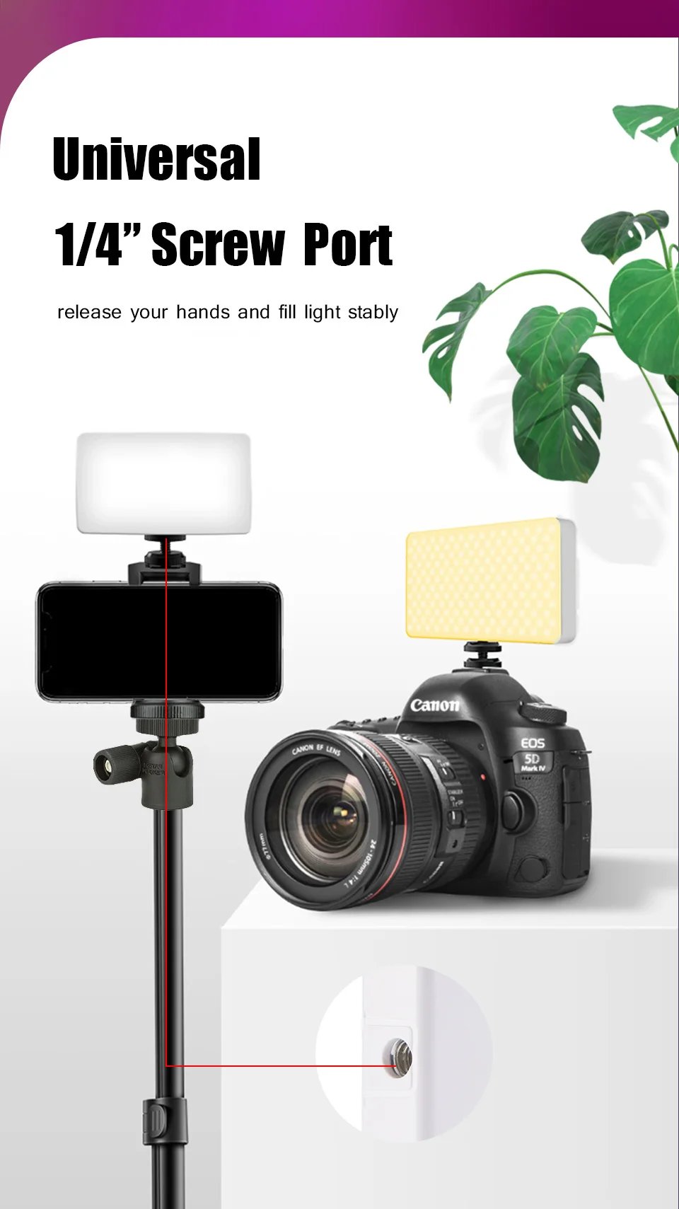 RGB LED Camera Light Full Color Output Video Lamp Kit Dimmable 2500K-8500K Bi-Color Panel Light CRI 95+ RGB LED Camera Light Full Color Output Video Lamp Kit Dimmable 2500K-8500K Bi-Color Panel Light CRI 95+
