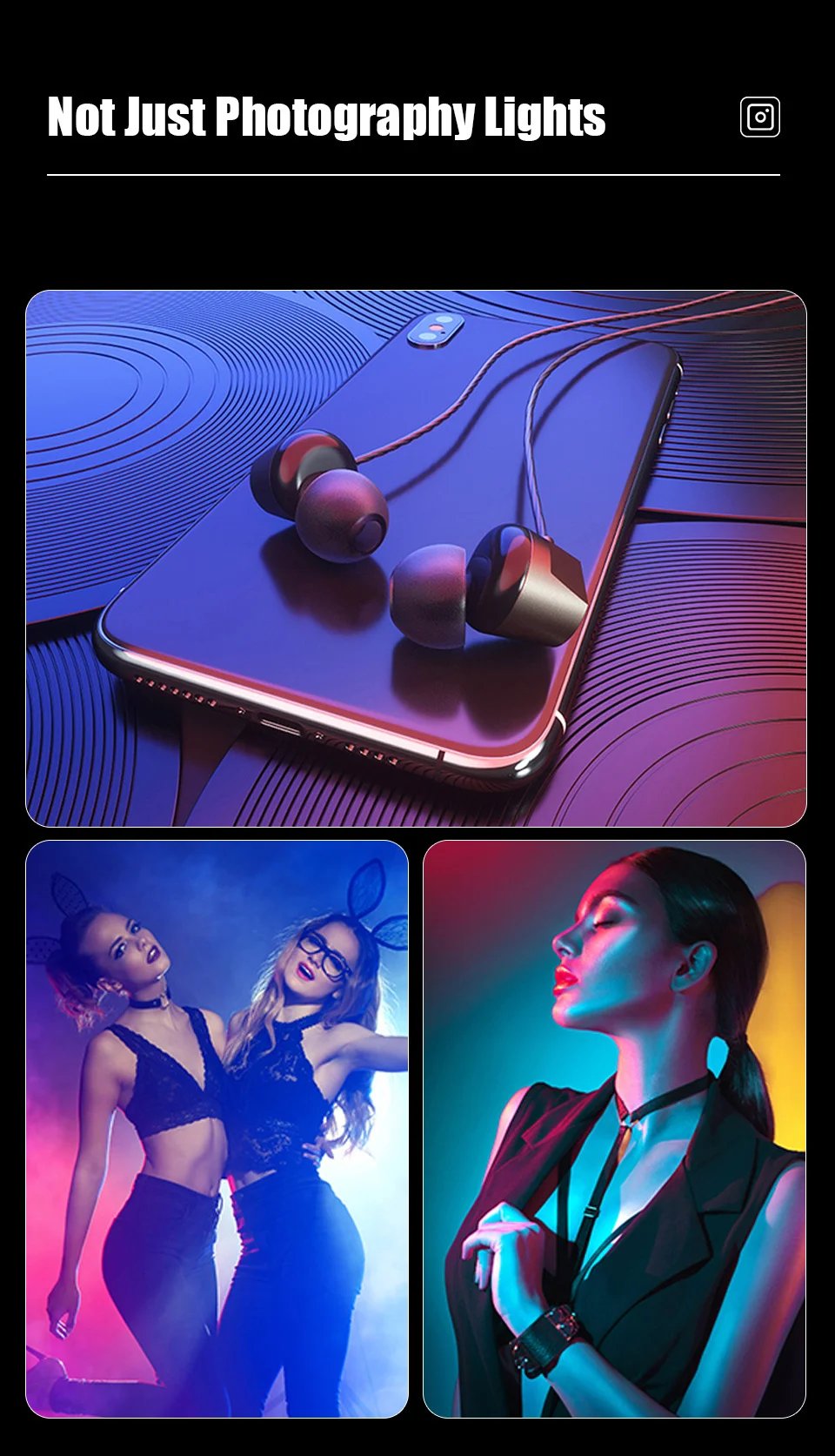 RGB LED Camera Light Full Color Output Video Lamp Kit Dimmable 2500K-8500K Bi-Color Panel Light CRI 95+ RGB LED Camera Light Full Color Output Video Lamp Kit Dimmable 2500K-8500K Bi-Color Panel Light CRI 95+