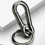 Unisex Key Chain Stainless Steel Gourd Buckle Carabiner Keychain Waist Belt Clip Keyring Anti-lost Ring Buckle Car Decor Gifts - Image 5