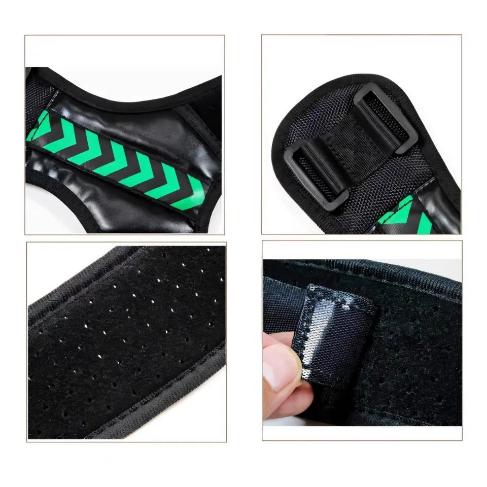 Rocklon Adjustable Posture Corrector for Men & Women, Comfortable Back Support Brace – Invisible Wearable for Office, Gym, Outdoor Activ