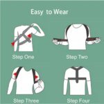 Rocklon Adjustable Posture Corrector for Men & Women, Comfortable Back Support Brace – Invisible Wearable for Office, Gym, Outdoor Activ - Image 6