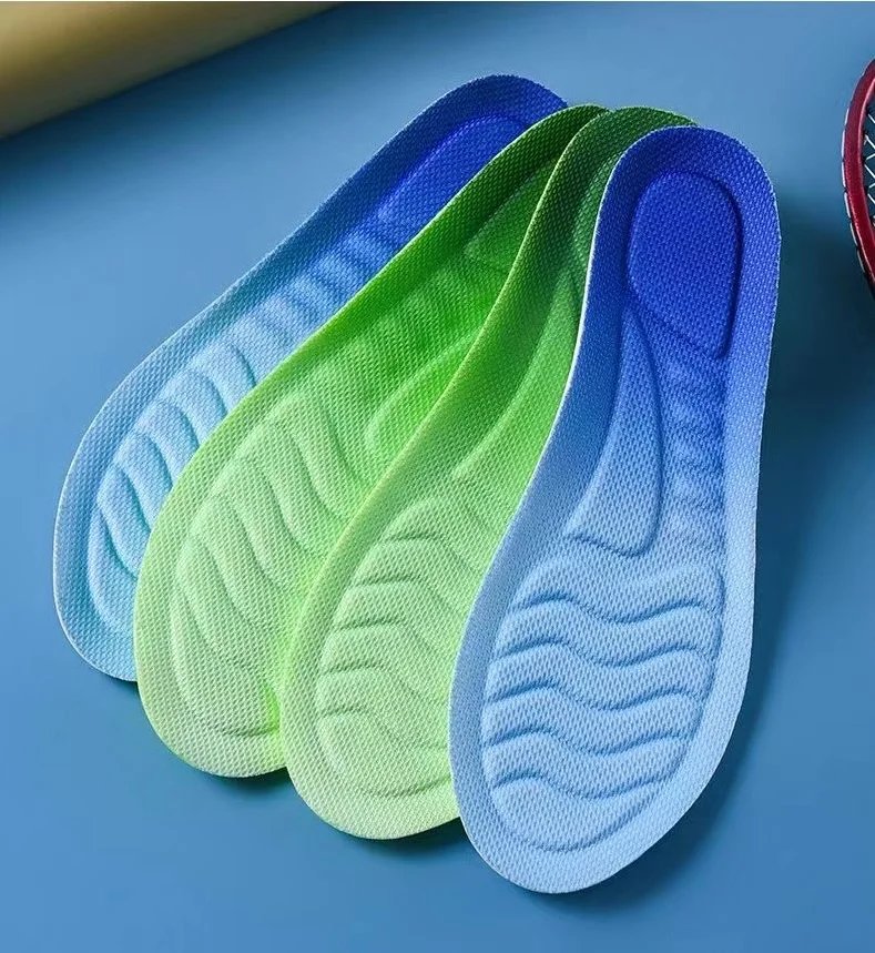 Rocklon 4D Cloud Technology Sports Insoles for Shoes PU Sole Soft Breathable Shock Absorption Cushion Running Orthopedic Care Insoles