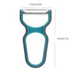 Rocklon 3Pcs Stainless Steel Multi-function Potato Peeler Fruit Vegetable Chopper Mini Spud Slicer Grater Set Random Color Kitchen Tools - Image 6