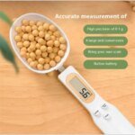 Rocklon LCD Digital Measurement Adjustable Weighing Spoon Kitchen Scale Electronic Measuring Spoon Coffee Powder Scale Baking Scale