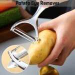 Rocklon 1PC Stainless Steel Vegetable Peeler Potato Peeler Multi-function Carrot Grater Fruit Tools Kitchen Accessories Cuisine Pelador - Image 4