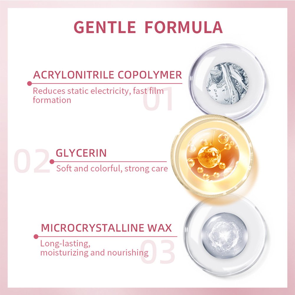 Rocklon Natural Curling Mascara Quick Dry Smudge-proof Eyelash Cream For Party