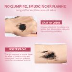 Rocklon Natural Curling Mascara Quick Dry Smudge-proof Eyelash Cream For Party - Image 4