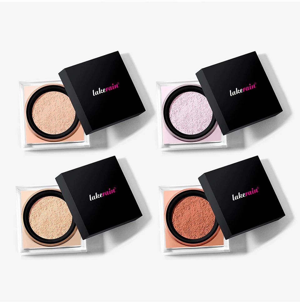 Rocklon Loose Baking&Setting Powder Long Lasting Oil Control Natural Face Matte Waterproof Brighten Loose Powder Makeup Cosmetics