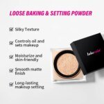 Rocklon Loose Baking&Setting Powder Long Lasting Oil Control Natural Face Matte Waterproof Brighten Loose Powder Makeup Cosmetics - Image 3