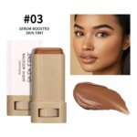 Rocklon Skin Tint Stick Waterproof Nourishing Solid Tinted Serum Foundation Skin Tint Balm Face Tinted Face Contour Stick Makeup - Image 3