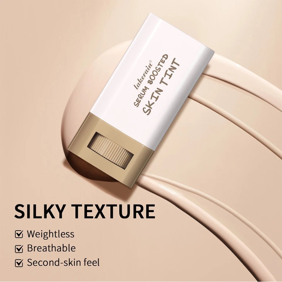 Rocklon Skin Tint Stick Waterproof Nourishing Solid Tinted Serum Foundation Skin Tint Balm Face Tinted Face Contour Stick Makeup