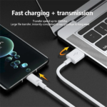 Rocklon 10A 120W Type C Fast Charging Cable Phone Charger USB C Data Cord For Huawei Mate 40 50 Honor Xiaomi Samsung Quick Charge Cable - Image 4