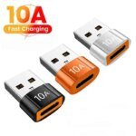 Rocklon USB 3.0 To Type C Adapter OTG Type C Male To USB Female Converter For Laptop Xiaomi Samsung USBC Adaptor usb a tipo c
