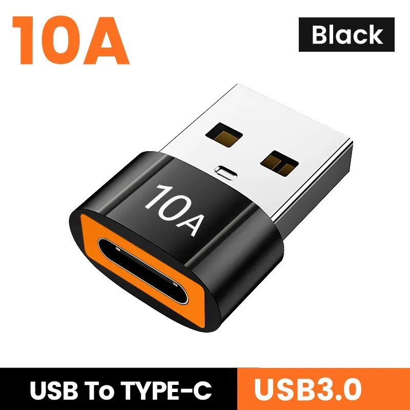 C to USB black