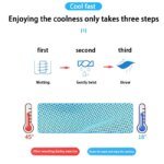 Rocklon New Microfiber Towel Sports Quick Dry Super Absorbent Camping Towel Ultra Soft Lightweight Gym Swimming Yoga Beach Towel - Image 4