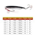 Rocklon Japen Metal Cast Jig Spoon 10/15/20/30/40/50g Shore Casting Jigging Fish Sea Bass Fishing Lure Artificial Bait Tackle - Image 4