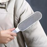 Rocklon 1Pc 31cm Lint Brush Reusable Pet Hair Remover for Clothes Sofa Carpet Fabric Fuzz Cleaning - Image 2