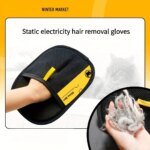 Rocklon 2-Piece Pet Hair Removal Gloves – Double-Sided Cat Brushes, Anti-Shedding Grooming Gloves, Hair Control Care Tools - Image 6