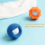 Rocklon 3-10pcs Pet Hair Remover Reusable Ball Laundry Washing Machine Filter Wool Sticker Cat Hair Remover Pet Fur Lint Catcher Home - Image 2