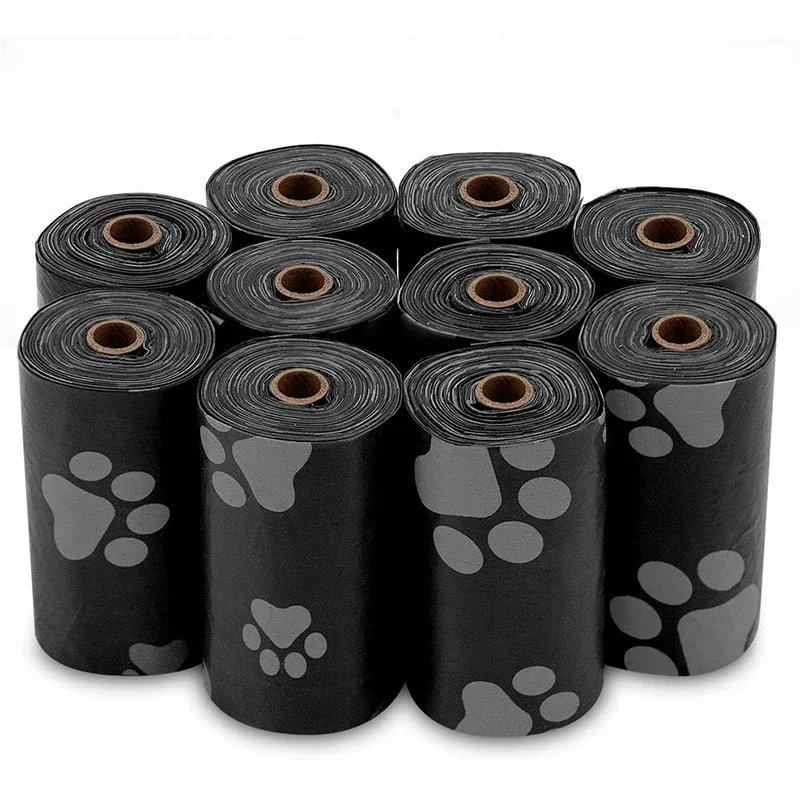 Rocklon 120 Rolls Dog Poop Bag Outdoor Cleaning Poop Bag Outdoor Clean Pets Supplies for Dog 15Bags/Roll Refill Garbage Bag Pet Supplies