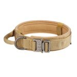Rocklon Pet Products Outdoor Tactical Dog Collar Metal Buckle Breathability Nylon Collar Medium and Large Dog Training Neck Collar Dog - Image 6
