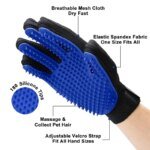 Rocklon 1pcs 180-Nail Pet Cleaning, Grooming And Hair-Removing Gloves, Cat Petting And Hair-Removing Gloves, Cat Massage Comb - Image 3